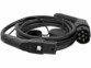 Câble de chargement voiture hybride triphasé 32 A / 22 kW type 2 - 5 m