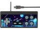 Console de jeux vidéo rétro portable avec 200 jeux 8 bits.Manette de jeux