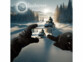 Gants chauffants sport d'hiver
