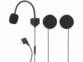 micro et oreillettes pour casque intercom moto
