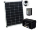 Kit panneau solaire monocristallin 110 W avec batterie et régulateur MPPT