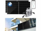 Mise en situation d'un kit Panneau solaire monocristallin Full Screen 420 Wavec micro inverseur