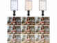 Lampe à selfie rechargeable pour smartphone 60 LED à intensité variable CCT