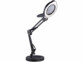Lampe loupe LED grossissement x10 LED CCT avec pince et socle