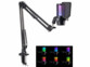 Microphone à condensateur gaming USB RVB avec bras articulé