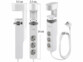 Multiprise de bureau à pince 3 prises et 3 ports USB
