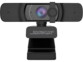Webcam USB Full HD avec autofocus et double microphone stéréo.
