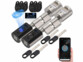 Pack de 2 cylindres de porte électroniques connectés avec écran de la marque VisorTech