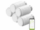 5 têtes thermostatiques ZigBee connectées pour radiateur