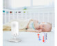 Babyphone HD avec écran LCD 2,4" et thermomètre