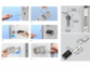 Poignée de porte RFID connectée TSZ-590 à empreinte digitale et code PIN