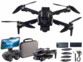 Drone quadricoptère pliable connecté avec caméra HD et capteur d'obstacle