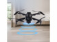 Drone quadricoptère pliable connecté avec caméra HD et capteur d'obstacle