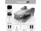 Drone quadricoptère pliable connecté avec caméra HD