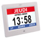 Horloge de table 7" avec agenda et lecteur multimédia