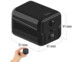 Schéma indiquant les dimensions de la mini caméra IPC-85.mini 7Links à savoir : 51 x 41 x 41 mm (L x l x H), avec une main illustrant la taille de l'appareil en le tenant entre deux doigts