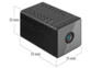 Mini caméra de surveillance IP connectée 2K avec vision nocturne IPC-190.mini avec dimensions