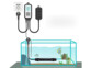 Thermostat secteur connecté et commande vocale mis en situation dans un aquarium