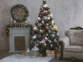 10 bougies LED télécommandées avec pince pour sapin de Noël 