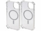 Pack de 2 coques hybrides MagSafe transparente de la marque Xcase