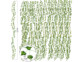 Pack de 24 guirlandes avec 81 fausses feuilles de lierre Carlo Milano