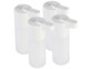 Pack de 4 distributeurs automatiques de savon avec câble USB et mode d'emploi en français