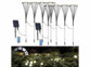 Pack de 8 lampes lucioles solaires avec mode d'emploi en français