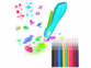 Stylo aérographe rechargeable pour enfant ABS-100 avec 12 recharges de la marque infactory