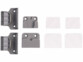 Barrière de sécurité extensible 1,80 m pour escaliers TSS-85 - coloris gris