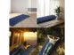 Matelas couchage d'appoint 190 x 68 cm