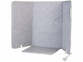 Accessoire de chauffage portable et économique avec tapis intégré