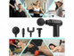 Pistolet de massage compact avec 4 embouts