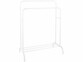 Portant dressing vêtements double coloris blanc