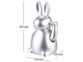 Statue de lapin animée à pile 