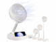 Ventilateur télescopique rechargeable avec fonction chargeur