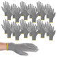 12 paires de gants de travail avec mise en situation d'un gant porté avec bras