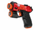 pistolets laser tag et 2 gilets infrarouges