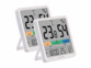 Pack de 2 thermo-hygromètres avec écran couleur de la marque PEARL
