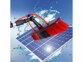 Brosse de lavage panneau solaire