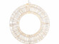 Couronne 960 LED scintillantes blanc chaud Ø 38 cm