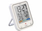 Horloge numérique de salle de bains avec thermomètre-hygromètre