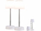 2 Lampes de table téléscopiques solaires