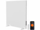 Panneau chauffant électrique à infrarouge 550 W et convecteur connecté 