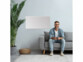 Panneau radiant mural connecté 1000 W - 119,5 x 59,5 cm