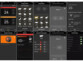 10 captures d'écran de l'application gratuite ELESION disponible sur iOS et Android illustrant les différents réglages possibles à distance via appareil mobile