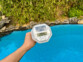 Thermomètre de piscine solaire PT-170 avec éclairage LED RVB