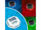 Thermomètre de piscine solaire PT-170 avec éclairage LED RVB