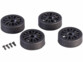 Voiture de drift rechargeable télécommandée - coloris noir et blanc