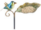 Abreuvoir et mangeoire à oiseaux décoratif avec piquet