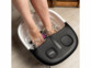 Bain de pieds chauffant et massant pliable